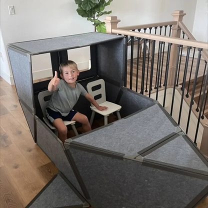 Starscapekids®️ Magnetisches Spielhaus für Kinder ab 4 Jahren – Individuell gestaltbare Burgen, Ausgabe 2025