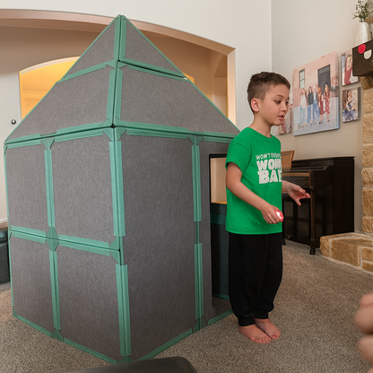 Starscapekids®️ Magnetisches Spielhaus für Kinder ab 4 Jahren – Individuell gestaltbare Burgen, Ausgabe 2025