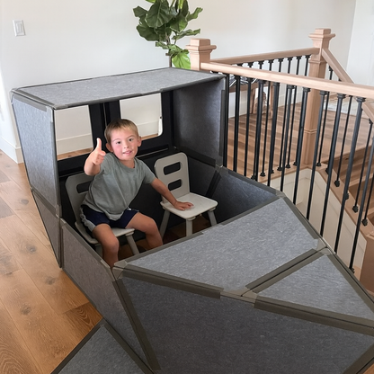 Starscapekids®️ Magnetisches Spielhaus für Kinder ab 4 Jahren – Individuell gestaltbare Burgen, Ausgabe 2025